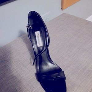 Open toed stiletto sandals by Steve Madden